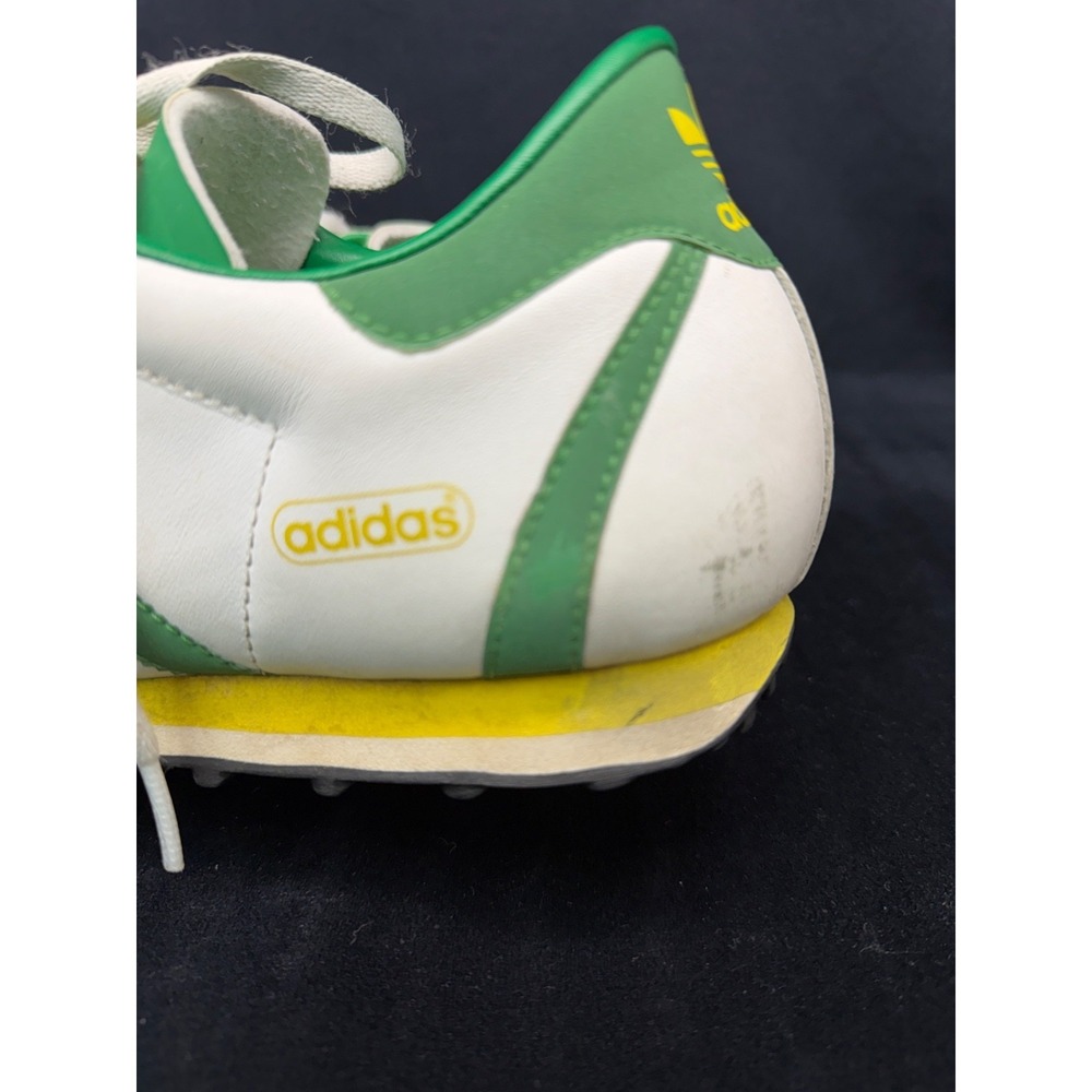 adidas Nite Jogger+ Sneaker Tennis Shoe Green/Yellow Low Profile Men's 10.5 - Picture 7 of 10